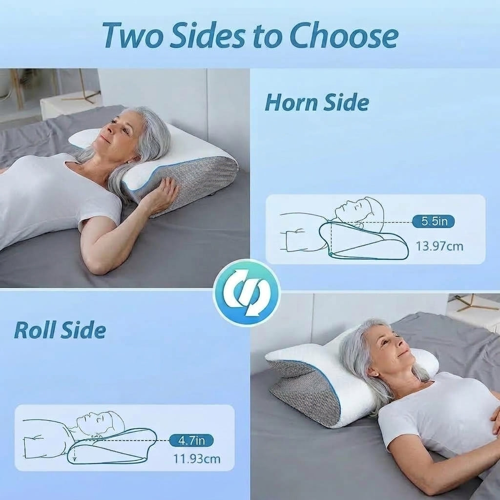 Butterfly Memory Foam Support Pillow