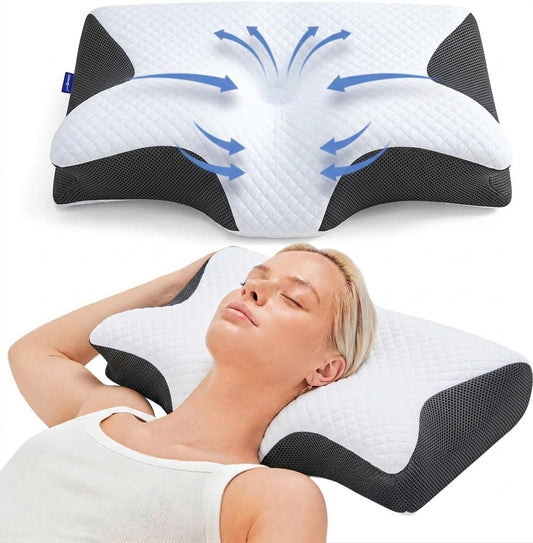Butterfly Memory Foam Support Pillow