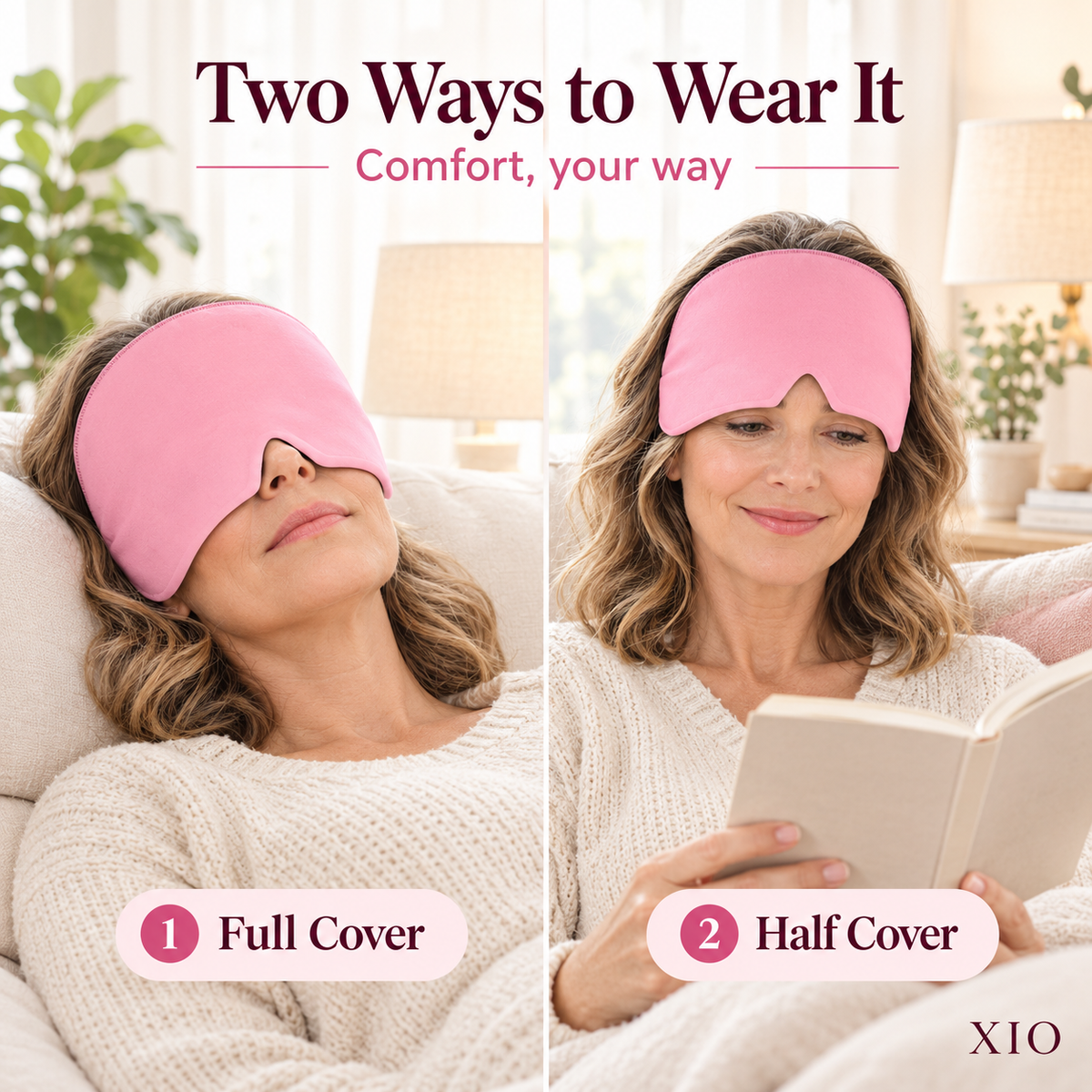Cooling Gel Head Wrap, soft stretch fabric